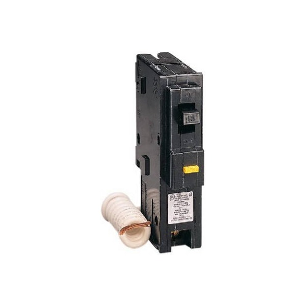 Square D Circuit Breaker, HOM Series, 20A, 1 Pole, 120V AC, 10kA HOM120GFICP - main
